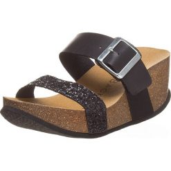 Buty damskie: Klapki w kolorze czarnym