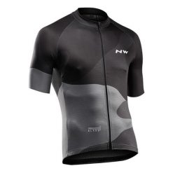 Northwave koszulka rowerowa męska Blade4Jersey Short Sleeves XL Black. Czarne koszulki męskie Northwave, xl, z nadrukiem, z jersey, z klasycznym kołnierzykiem, bez rękawów. Za 299,00 zł.