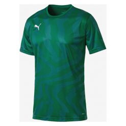 Puma Cup Core Koszulka Zielony Wielokolorowy. Zielone podkoszulki męskie Puma, s, bez wzorów, z poliesteru, bez kołnierzyka, krótkie. Za 119,95 zł.