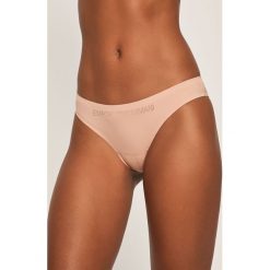 Emporio Armani - Figi. Różowe majtki damskie Emporio Armani, xs, z elastanu. W wyprzedaży za 99,90 zł.