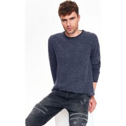 SWETER DŁUGI RĘKAW MĘSKI Z WEŁNĄ. Szare golfy męskie Top Secret, na jesień, m, z wełny, z golfem. Za 69,99 zł.