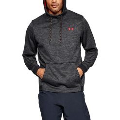 Under Armour Fleece Twist PO Hoody 1320751-002 bluzy męskie szare XXL. Szare bluzy męskie Under Armour, xxl, bez wzorów, z poliesteru, sportowe, z kapturem, bez rękawów, bez kaptura. W wyprzedaży za 219,99 zł.