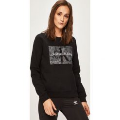 Calvin Klein Jeans - Bluza. Białe bluzy męskie Calvin Klein Jeans, s, bez wzorów, z bawełny, z kapturem, bez rękawów, z kapturem. Za 399,90 zł.