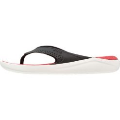 Crocs LITERIDE FLIP Japonki kąpielowe black/white. Czarne kąpielówki męskie Crocs, z gumy. Za 169,00 zł.