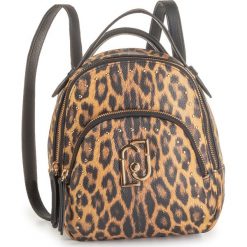 Plecak LIU JO - S Backpack A69140 E0419 Leopardo Marro 03V36. Pomarańczowe plecaki damskie Liu Jo, bez wzorów, ze skóry ekologicznej, eleganckie. Za 469,00 zł.