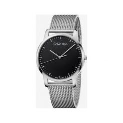 Calvin Klein City Zegarek Srebrny. Szare zegarki męskie Calvin Klein, srebrne. Za 1146,95 zł.
