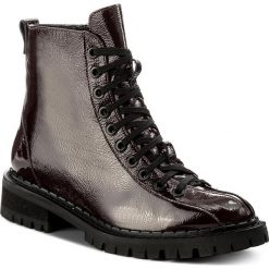 Botki EVA MINGE - Angelita 2F 17SF1372278EF 334. Czerwone botki damskie skórzane Eva Minge. W wyprzedaży za 269,00 zł.