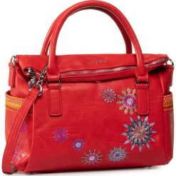 Torebka DESIGUAL - 20SAXPDI 3092. Czerwone torebki klasyczne damskie Desigual, bez wzorów, ze skóry ekologicznej, klasyczne, duże, bez dodatków. W wyprzedaży za 239,00 zł.