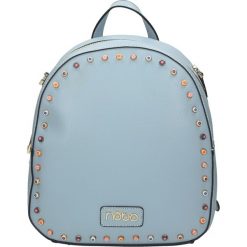 PLECAK NOBO - NBAG-G4080-C012 - niebieski - Plecak. Niebieskie plecaki damskie Nobo, bez wzorów. W wyprzedaży za 124,50 zł.