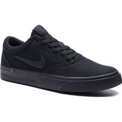 Buty NIKE - Sb Charge Slr CD6279 001 Black/Black/Black. Czarne buty sportowe męskie Nike, na co dzień, bez wzorów, ze skóry ekologicznej, eleganckie, bez zapięcia. W wyprzedaży za 189,00 zł.
