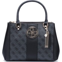 Guess Bluebelle Torebka Czarny. Czarne torebki klasyczne damskie Guess, w paski, z materiału, bez dodatków. Za 593,95 zł.