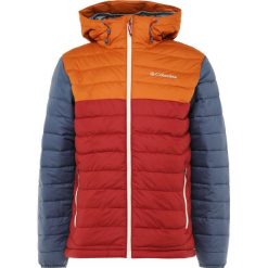 Columbia POWDER LITE Kurtka zimowa red element/bright copper. Czerwone kurtki sportowe męskie Columbia, na zimę, m, z materiału. Za 529,00 zł.