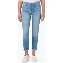 Cambio - Jeansy damskie – Pearlie, niebieski. Niebieskie jeansy damskie marki Cambio, z jeansu, z podwyższonym stanem. Za 589,95 zł.