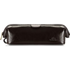 Kosmetyczka 21-3-001-4. Pomarańczowe kosmetyczki damskie marki Wittchen, bez wzorów. Za 259,00 zł.