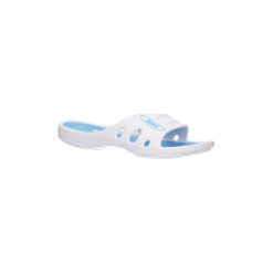 Buty do sportów wodnych American Białe klapki NH-S8238. Białe klapki damskie marki American, bez wzorów, bez obcasa. Za 29,99 zł.