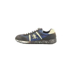 Buty Premiata LUCY. Niebieskie trampki męskie Premiata, bez wzorów, bez zapięcia. Za 764,90 zł.
