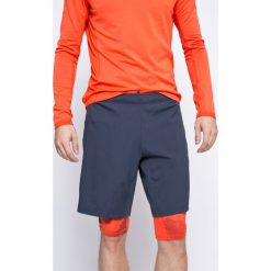Adidas Performance - Szorty. Niebieskie spodenki i szorty męskie marki adidas Performance, s, z elastanu, sportowe, techfit (adidas). W wyprzedaży za 119,90 zł.