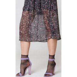 Steve Madden Sandały Teaser - Purple. Fioletowe sandały damskie marki Steve Madden, na wysokim obcasie, na obcasie. Za 485,95 zł.