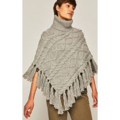 Medicine - Poncho Basic. Szare kurtki damskie MEDICINE, s, z dzianiny. W wyprzedaży za 59,90 zł.