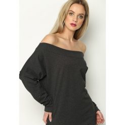 Bluzy damskie: Ciemnoszara Bluza Oversensitive