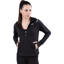 Bluzy sportowe damskie: GATTA Damska Bluza Gatta Runner Hoodie Women czarny r.M