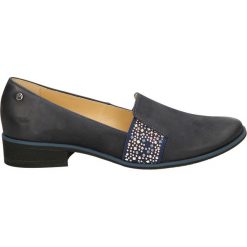 Mokasyny - 287 NAB BLU. Żółte mokasyny damskie marki Venezia, ze skóry. Za 149,00 zł.