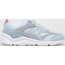 New Balance - Buty WSX90TRE. Niebieskie buty sportowe damskie New Balance, bez wzorów, ze skóry, sportowe. W wyprzedaży za 319,90 zł.