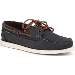 Mokasyny SUPERDRY - Boat Shoe MF110030A Navy 11S. Niebieskie mokasyny męskie Superdry, ze skóry. Za 339,00 zł.