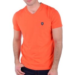T-shirty męskie: T-shirt w kolorze pomarańczowym