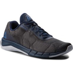 Buty Reebok - Fast Flexweave CN5143 Navy/Shdw/Blue. Niebieskie buty sportowe męskie Reebok, z tworzywa sztucznego, bez zapięcia, do biegania. W wyprzedaży za 279,00 zł.