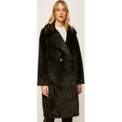 Dkny - Płaszcz. Czarne kurtki damskie DKNY, s, bez wzorów, z poliesteru, bez kaptura. W wyprzedaży za 649,90 zł.