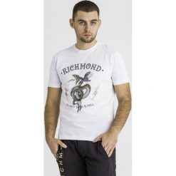 T-SHIRT GRAM john richmond. Czarne t-shirty męskie John Richmond, xxl, bez wzorów, bez kołnierzyka. Za 539,00 zł.