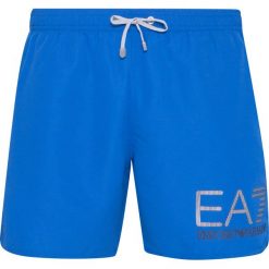 Szorty EMPORIO ARMANI EA7 Niebieski. Niebieskie kąpielówki męskie marki EA7 Emporio Armani, z tkaniny. Za 195,00 zł.
