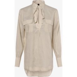 Marc Cain Collections - Bluzka damska, beżowy. Brązowe bluzki damskie Marc Cain Collections, bez wzorów, z tkaniny, bez kołnierzyka, bez rękawów. Za 999,95 zł.