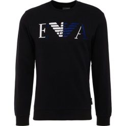 Emporio Armani FELPA Bluza nero. Szare bluzy męskie marki Emporio Armani, l, z bawełny, z kapturem. Za 639,00 zł.