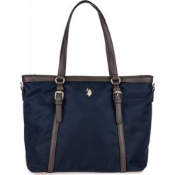 U.S. POLO ASSN. torebka Houston Shopping ciemny niebieski. Niebieskie torebki klasyczne damskie U.S. Polo Assn., bez wzorów, bez dodatków. Za 409,00 zł.