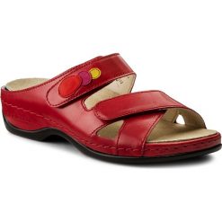 Klapki damskie: Klapki BERKEMANN – Felia 01023 Rot 201