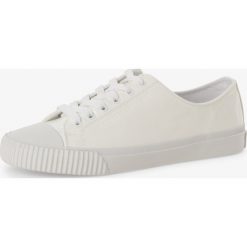 Calvin Klein Jeans - Tenisówki damskie, biały. Białe trampki i tenisówki damskie Calvin Klein Jeans, bez wzorów, z jeansu, bez zapięcia. Za 359,95 zł.