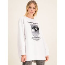 Bluza Diesel Akua 00S4DB 0EAUJ. Białe bluzy damskie Diesel, s, bez wzorów, z bawełny, bez rękawów, bez kaptura. W wyprzedaży za 629,00 zł.