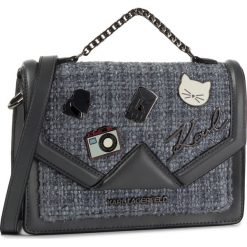 Torebka KARL LAGERFELD - 96KW3019 Thunder. Szare torebki klasyczne damskie KARL LAGERFELD, bez wzorów, ze skóry, klasyczne, bez dodatków. Za 1399,00 zł.