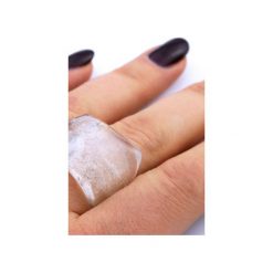 InspiRING Kryształ Górski. Białe pierścionki damskie Brazi druse jewelry, z kryształem. Za 240,00 zł.