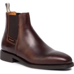 Sztyblety GANT - James 19651318 Sienna Brown G408. Pomarańczowe sztyblety męskie GANT, ze skóry, bez zapięcia. W wyprzedaży za 489,00 zł.