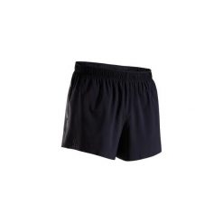 Spodenki do biegania KIPRUN LIGHT+ męskie. Czarne spodenki sportowe męskie KALENJI, m, z elastanu, do biegania. Za 59,99 zł.