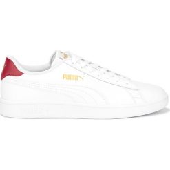 Puma Smash V2 Tenisówki Biały. Białe trampki męskie Puma, bez wzorów, ze skóry, bez zapięcia. Za 257,95 zł.