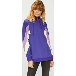 Trendyol - Bluza. Szare bluzy z kapturem damskie marki Trendyol, na co dzień, l, z poliesteru, casualowe, midi, rozkloszowane. Za 79,90 zł.