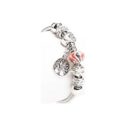 Bransoletki damskie: Biało-Srebrna Bransoletka Family's Treasure