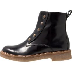 Kickers OXCIRCLE Botki noir. Brązowe botki damskie skórzane marki Kickers. Za 739,00 zł.