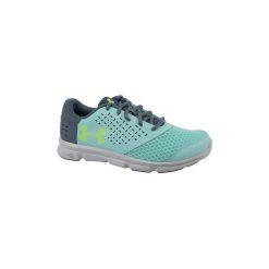 Buty Dziecko Under Armour UA GGS Micro G Rave RN 1285435-942. Niebieskie trampki chłopięce marki Under Armour. Za 179,60 zł.