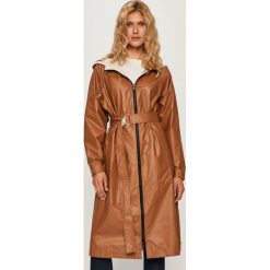 Sportmax Code - Kurtka. Pomarańczowe kurtki damskie Sportmax Code, s, w paski, z poliesteru, długie. Za 979,90 zł.