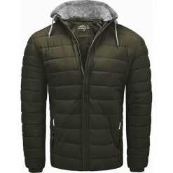 Kurtka męska zimowa zielona Recea. Zielone kurtki męskie Recea, na zimę, xl, bez wzorów, eleganckie, bez kaptura. Za 139,00 zł.